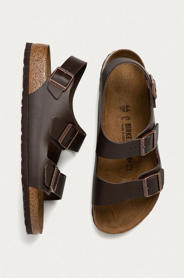 Sneakers og sko Birkenstock Milano Dark Brown Smooth Leather Brun | 34101, 3