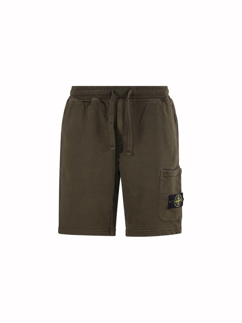 Shorts Stone Island Fleece Logo Shorts Grøn | 791562520