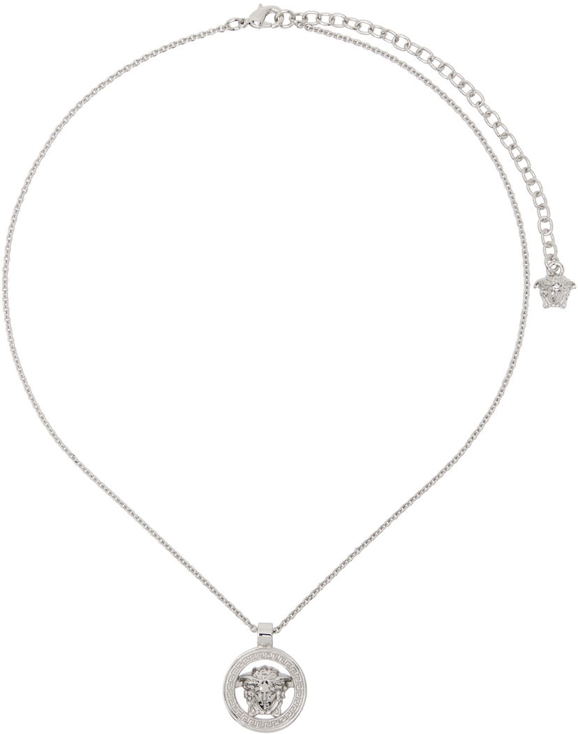 Halskæde Versace Silver Medusa '95 Pendant Necklace Metalisk | 1015201_1A00620