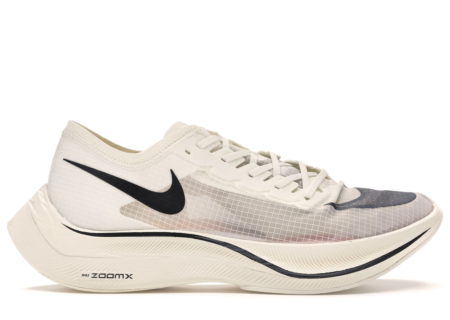 Sneakers og sko Nike ZoomX Vaporfly Next% Sail Black Hvid | CT9133-100, 0