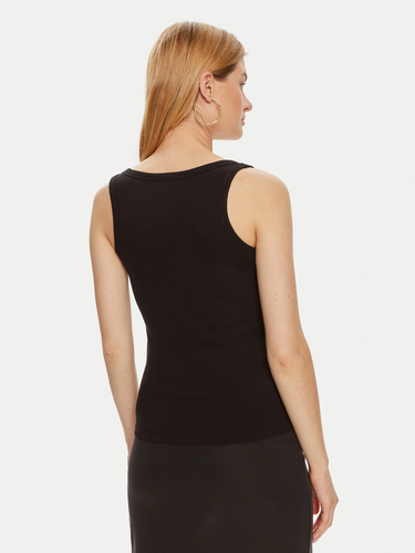 Tanktop GUESS Guess Colette Rib Tank Top Sort | V4YP06K8RT2-JBLK, 4