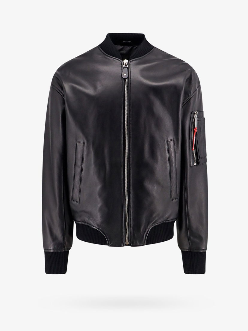 Bomberjakke DSQUARED2 Bomber Jacket Sort | S74AM1502SY1602900
