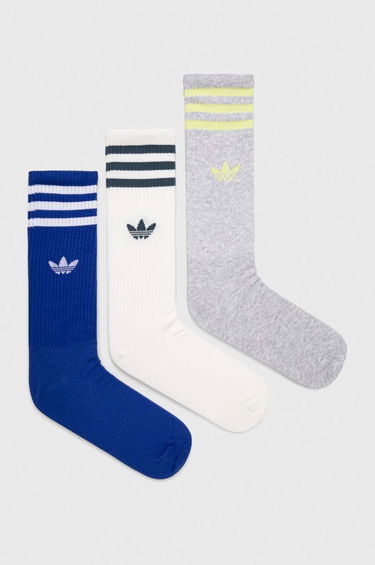 Sokker adidas Originals Solid Crew Socks – 3 pack Flerfarvet | IL5016, 2
