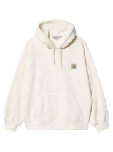 Sweatshirt Carhartt WIP Hooded Nelson, Wax Hvid | I029963.D6GD