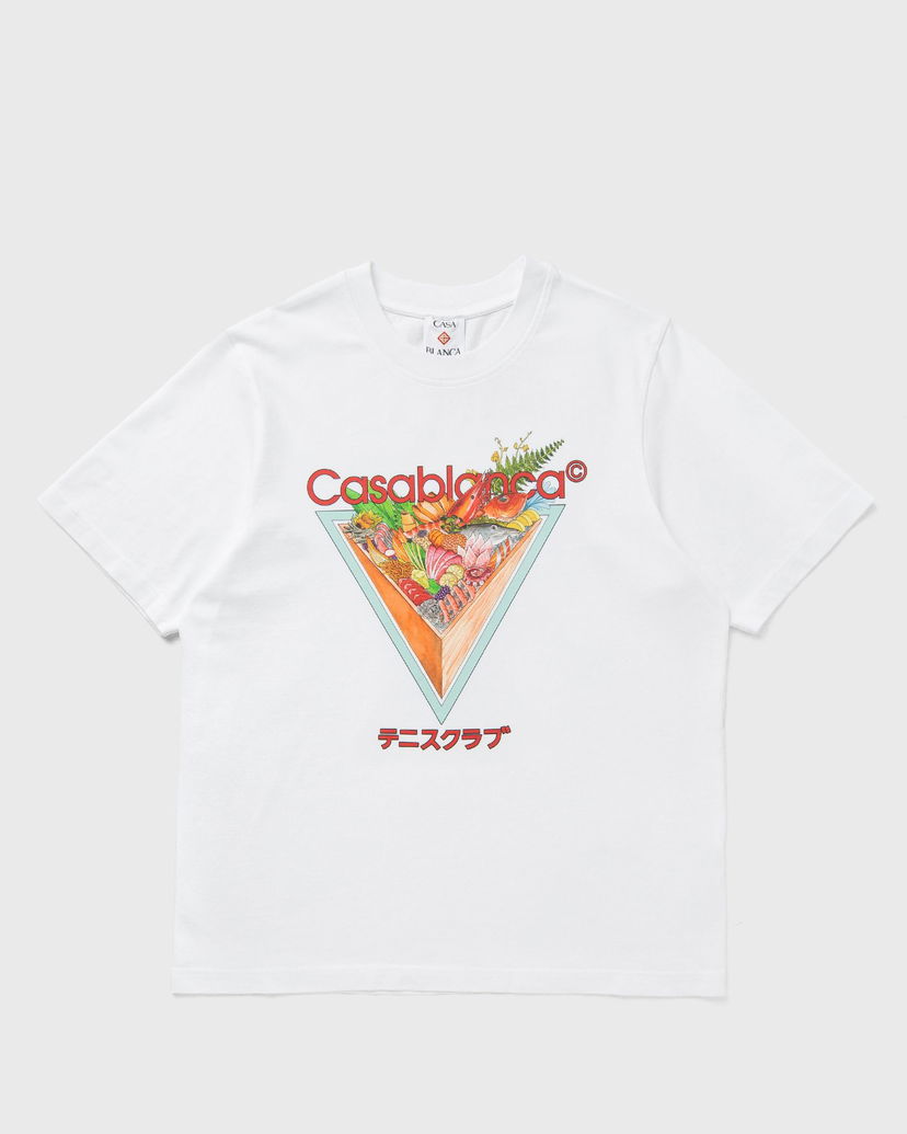 T-shirt Casablanca Casablanca Tennis Club Icon Graphic T-Shirt Hvid | M-AW25-JTS-001-01