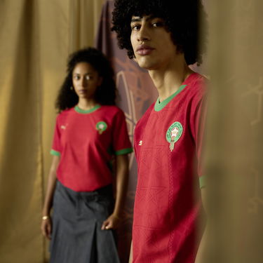 T-shirt Puma Morocco 2025 Home Jersey Rød | 777696_01, 5