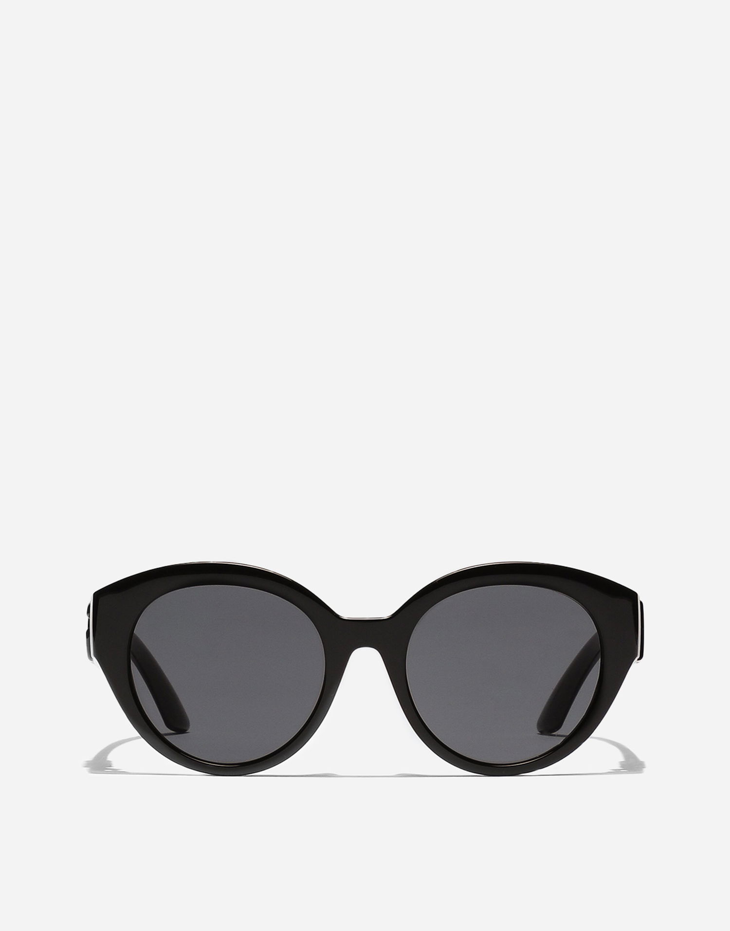 Solbriller Dolce & Gabbana Dolce & Gabbana Everyday Flower Oval Sunglasses Sort | VG601EVN1879V000, 0