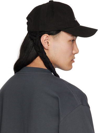 Kasket We11done We11done Logo Braid Cap Sort | WD-AH0-25-430-U-BK, 2