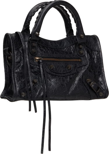 Håndtaske Balenciaga Mini City Bag Sort | 806395 2ABEK, 1