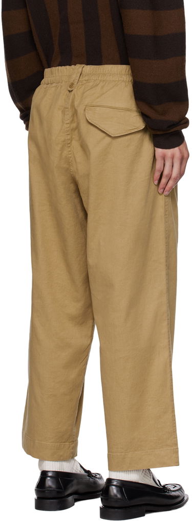Cargo bukser YMC YMC Military Cargo Pants Beige | P4VAI, 2