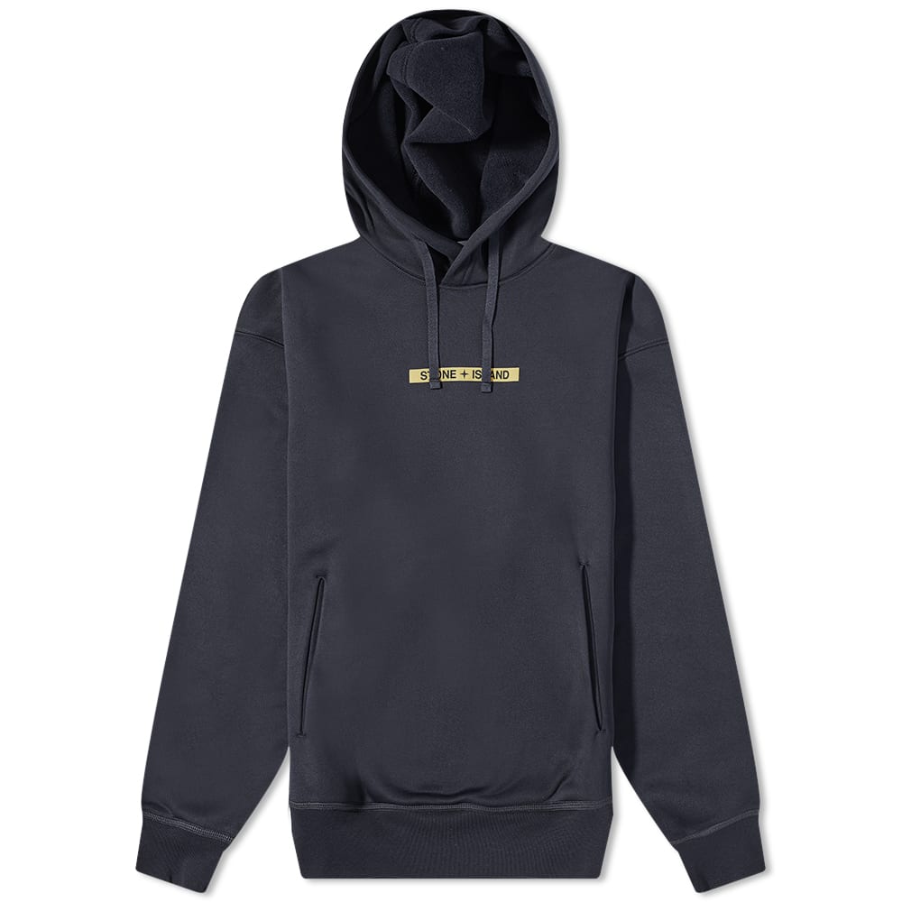 Sweatshirt Stone Island Microbranding Popover Hoodie Grå | 771560335-V0020, 0