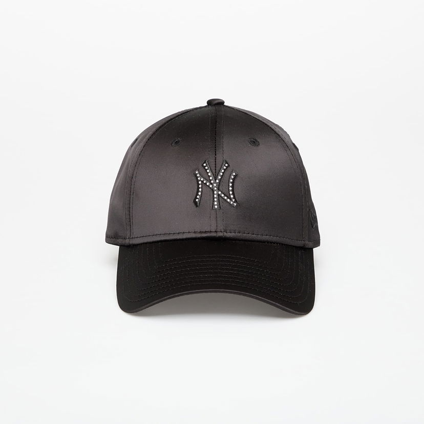 Kasket New Era New Era New York Yankees 9FORTY Satin Rhinestone Baseball Cap Sort | 60691310