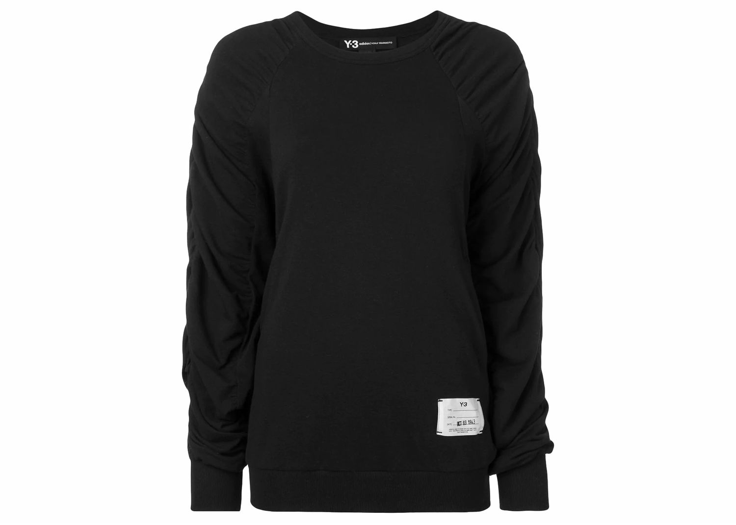 Sweater adidas Originals Y-3 Spandex Crewneck Sort | DY7296, 0