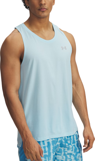 Tanktop Under Armour UA Launch Singlet Blå | 1382585-494, 0