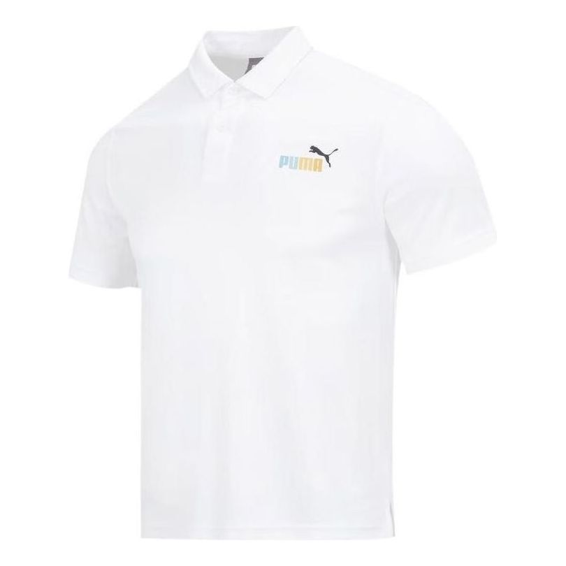 Polo skjorte Puma Polo Shirt Hvid | 678011-02
