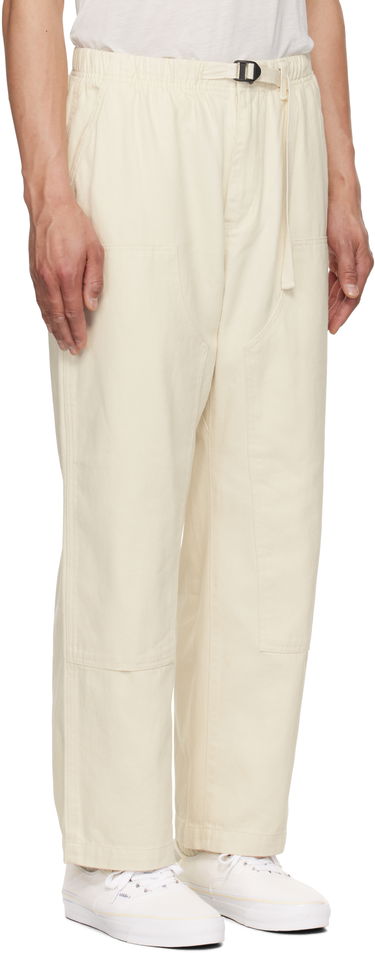Bukser Carhartt WIP Crawford Relaxed Fit Canvas Pants Hvid | I034566_7, 4