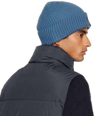 Beanie Stone Island Full Rib Beanie Blå | S15 N100002 S00C3, 2