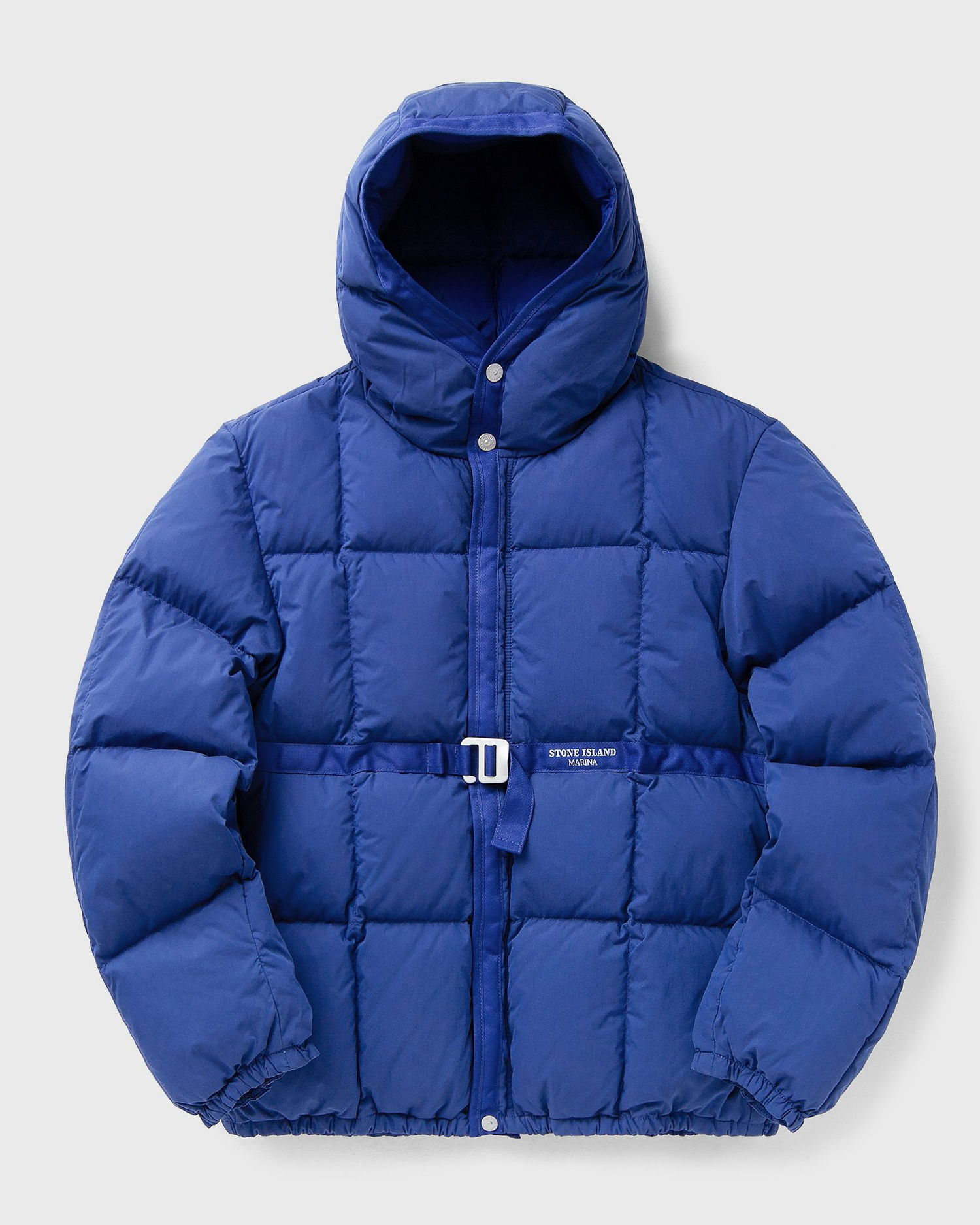 Puffer jakke Stone Island Stone Island Marina Hooded Puffer Jacket Blå | K2S154100081S0X24.V0022, 0