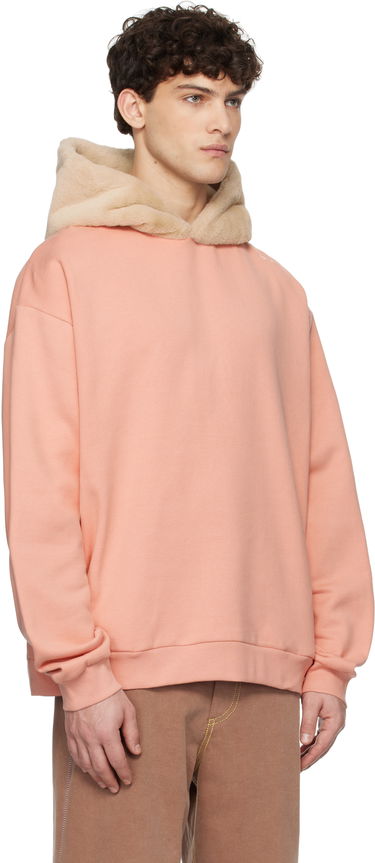 Sweatshirt Marni Marni Brushed Organic Cotton Hoodie Lyserød | FUMU0067SQ UTC269, 1