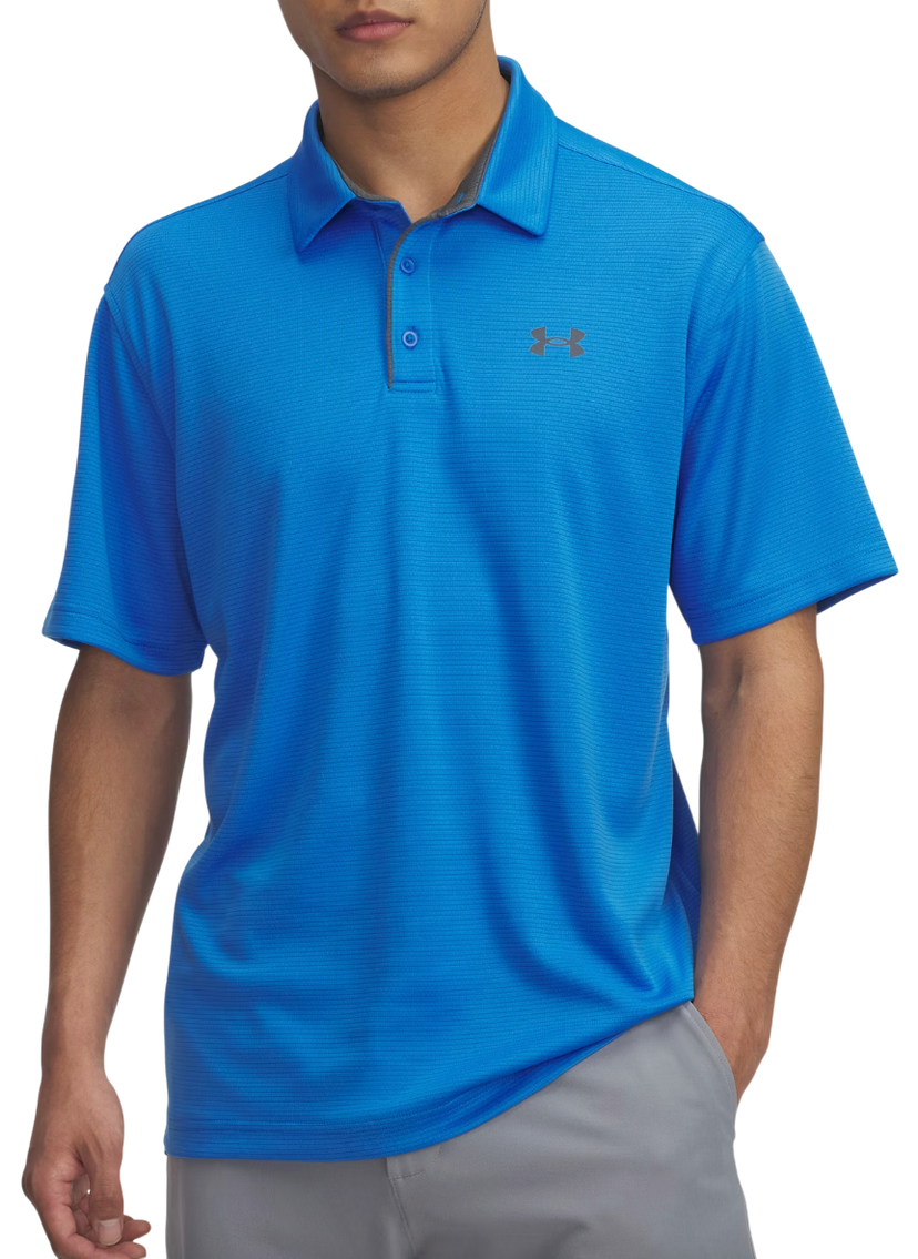 Polo skjorte Under Armour Tech Polo Shirt Blå | 1290140-402