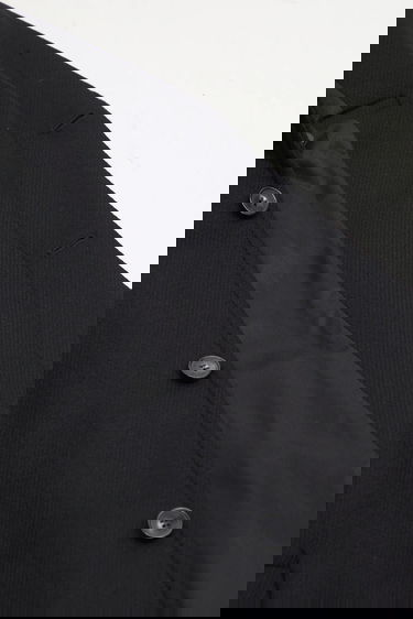 Frakker MAISON KITSUNÉ Maison Kitsuné Tailored Coat Sort | PM02205WM2030, 3