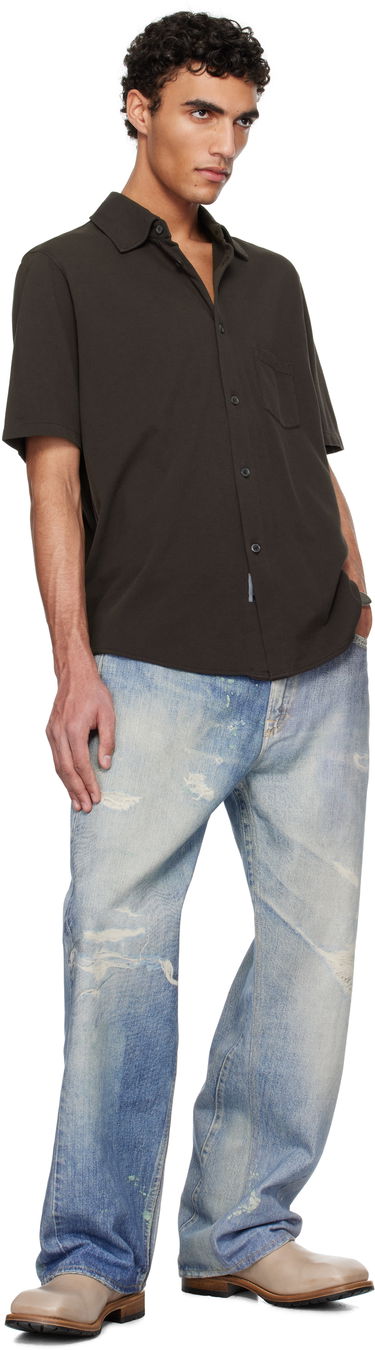 Skjorte OUR LEGACY Our Legacy Analog Short Sleeve Shirt Brun | M2256AD, 3
