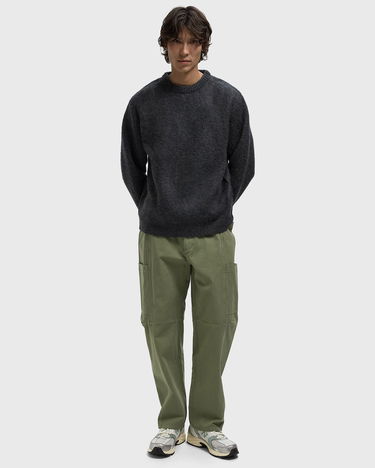 Sweater GRAMICCI Fuzzy Thermal Fleece Crewneck Sweater Grå | G5FU-J055-BLACK, 2