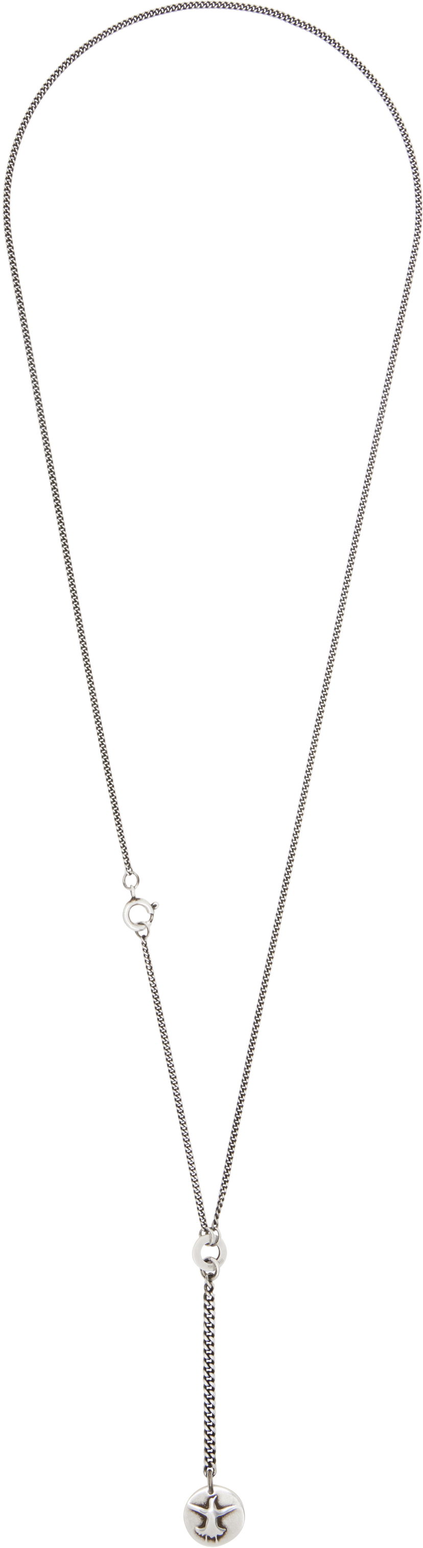 Halskæde Ann Demeulemeester Ann Demeulemeester Wivian Flying Bird Pendant Necklace Metalisk | B0013276-JW020-070