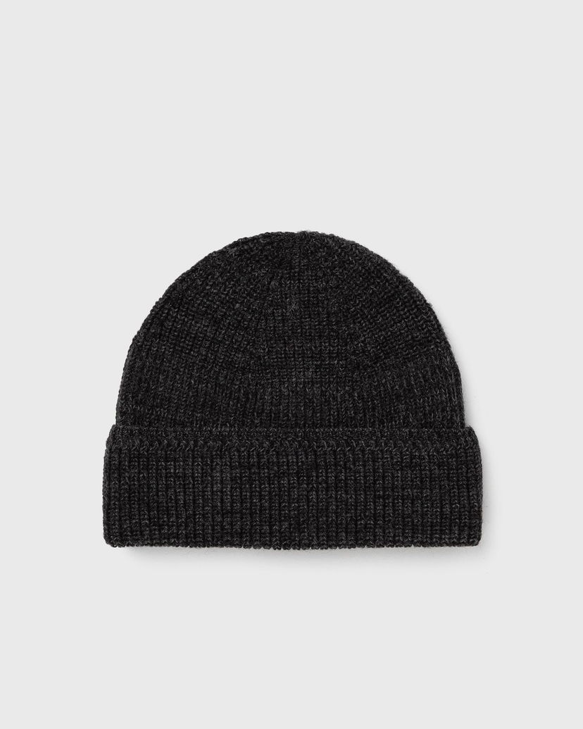Beanie NORSE PROJECTS Wool Cotton Rib Beanie Sort | N95-0840-1600
