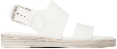 Shorts Ann Demeulemeester Ann Demeulemeester Lore Flat Sandals Hvid | 2201-W-S01-390-001, 0