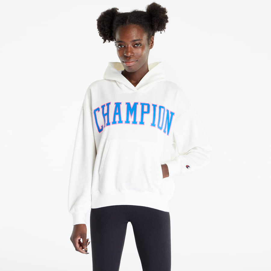 Sweatshirt Champion Hooded Sweatshirt Hvid | 116079 CHA WW036, 0