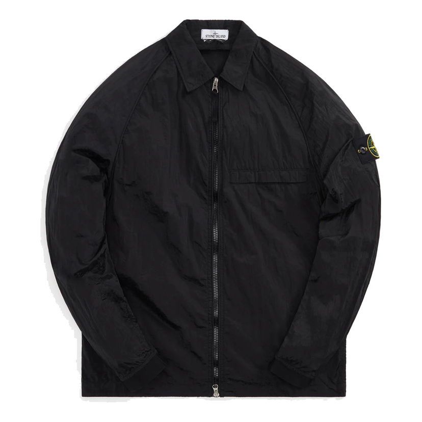 Vindjakke Stone Island Stone Island Nylon Over Shirt Sort | 761512321-V0029