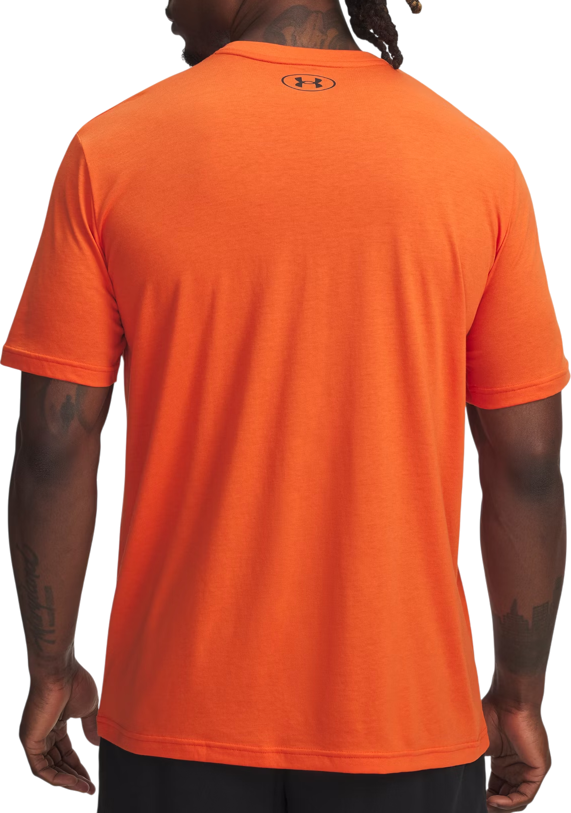 T-shirt Under Armour Project Rock Simple Branded T-Shirt Orange | 1387797-844, 1
