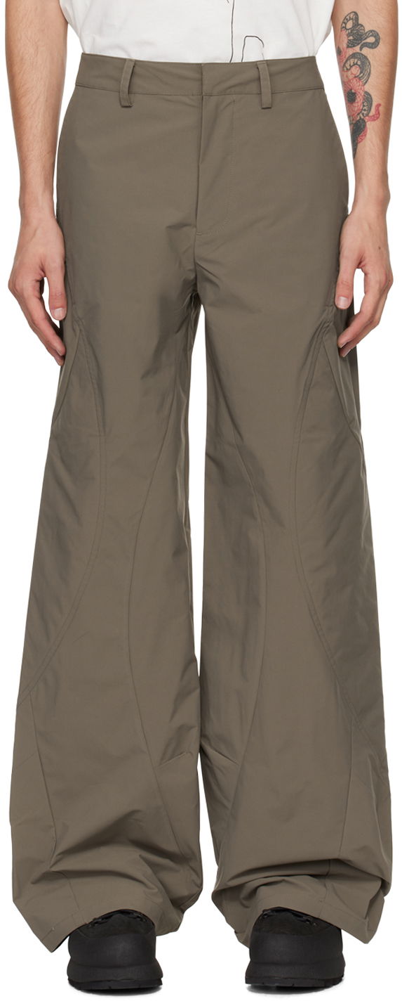 Bukser HELIOT EMIL Padded Cargo Pants Grøn | PREAW24_M_10_170_DG23