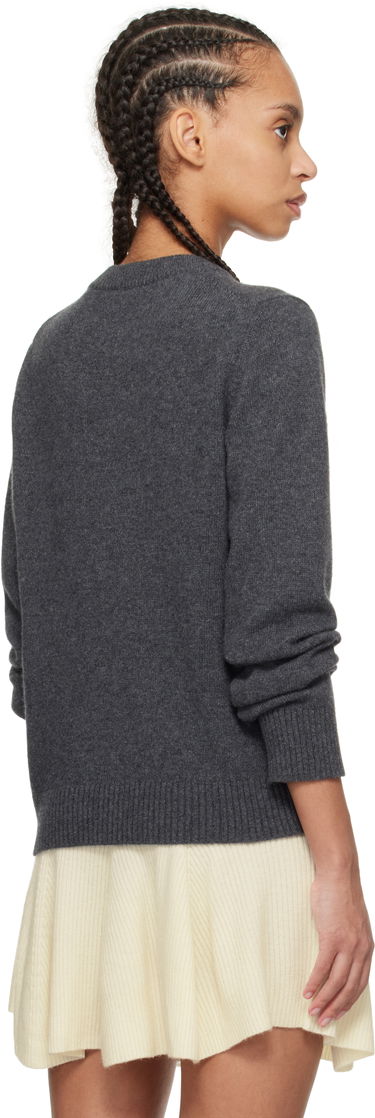 Sweater GANNI GANNI Graphic Bear Sweater Grå | K2370, 2