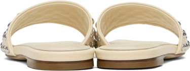 Tilbehør Aeyde Aeyde Anna Studded Leather Sandals Beige | A11-FS-BRNS08FL185-SS25-100-007, 1