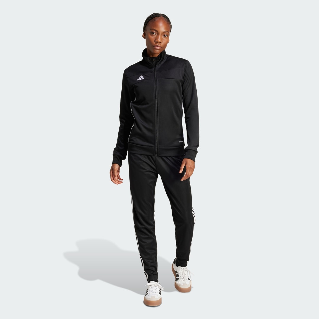 Træningsdragt adidas Performance Tiro 25 Essentials Tracksuit Sort | JD0620, 0