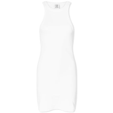 Kjole VETEMENTS Racing Tank Top Dress Hvid | WE64DR440W, 0