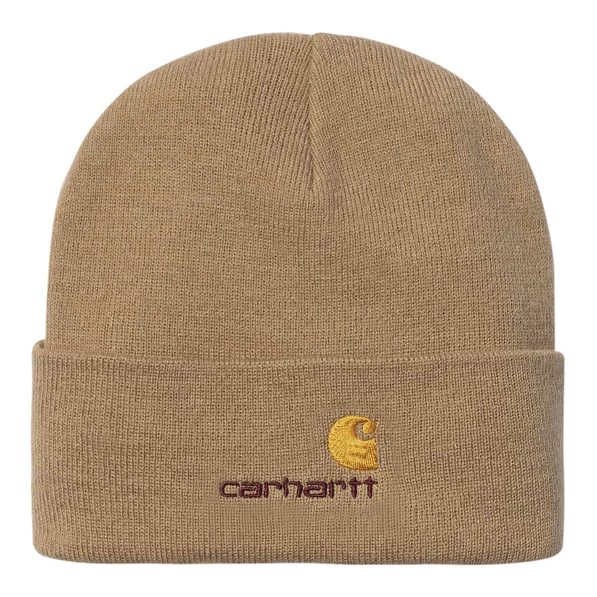 Beanie Carhartt WIP Script Beanie Brun | I034235-2FSXX, 0