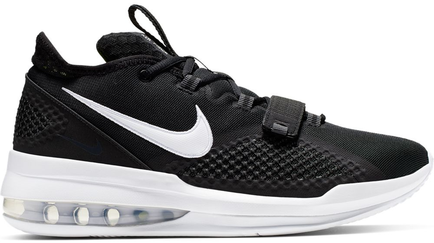 Sneakers og sko Nike Air Force Max Low Black White Sort | BV0651-001, 0