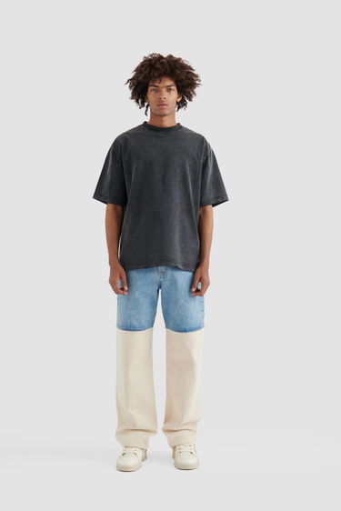 T-shirt AXEL ARIGATO Wes Distressed T-Shirt Sort | A2225001, 4