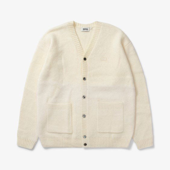 Sweater SNS Mohair Knit Cardigan Beige | SNS-3712-0200, 0