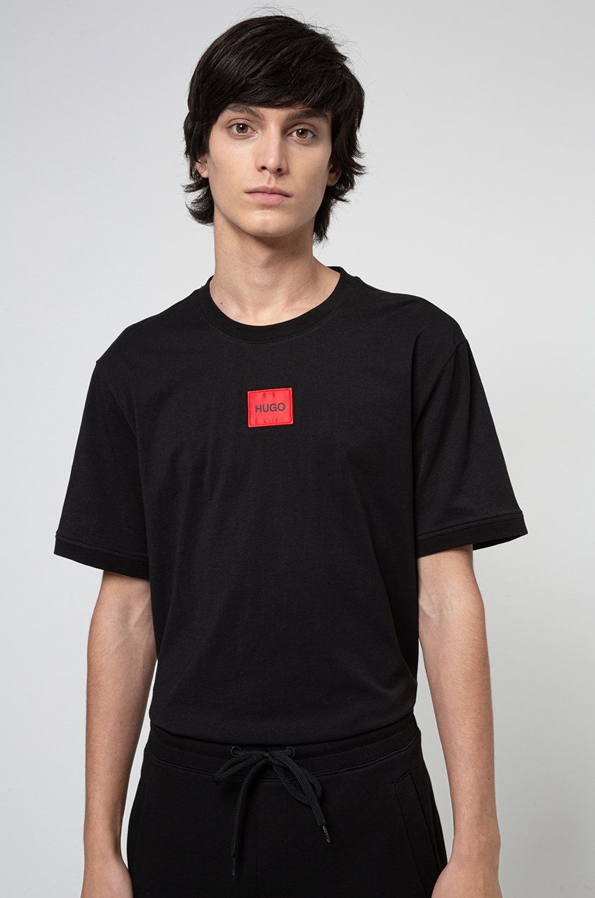 T-shirt BOSS Cotton T-Shirt Sort | 50447978, 0
