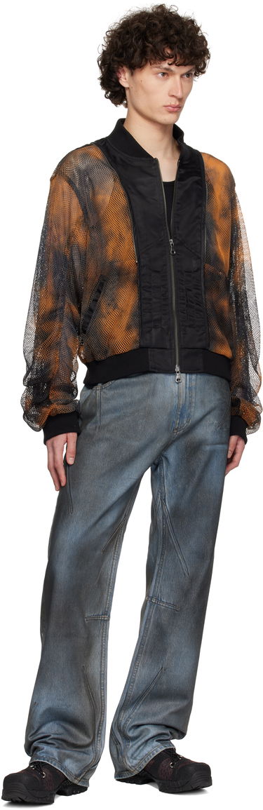Jeans Andersson Bell Andersson Bell Dirty Spray Washed Wide Leg Jeans Blå | apa815m, 3