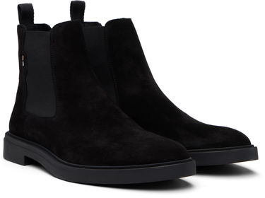 Tøj BOSS Suede Chelsea Boots Sort | 50552528, 4