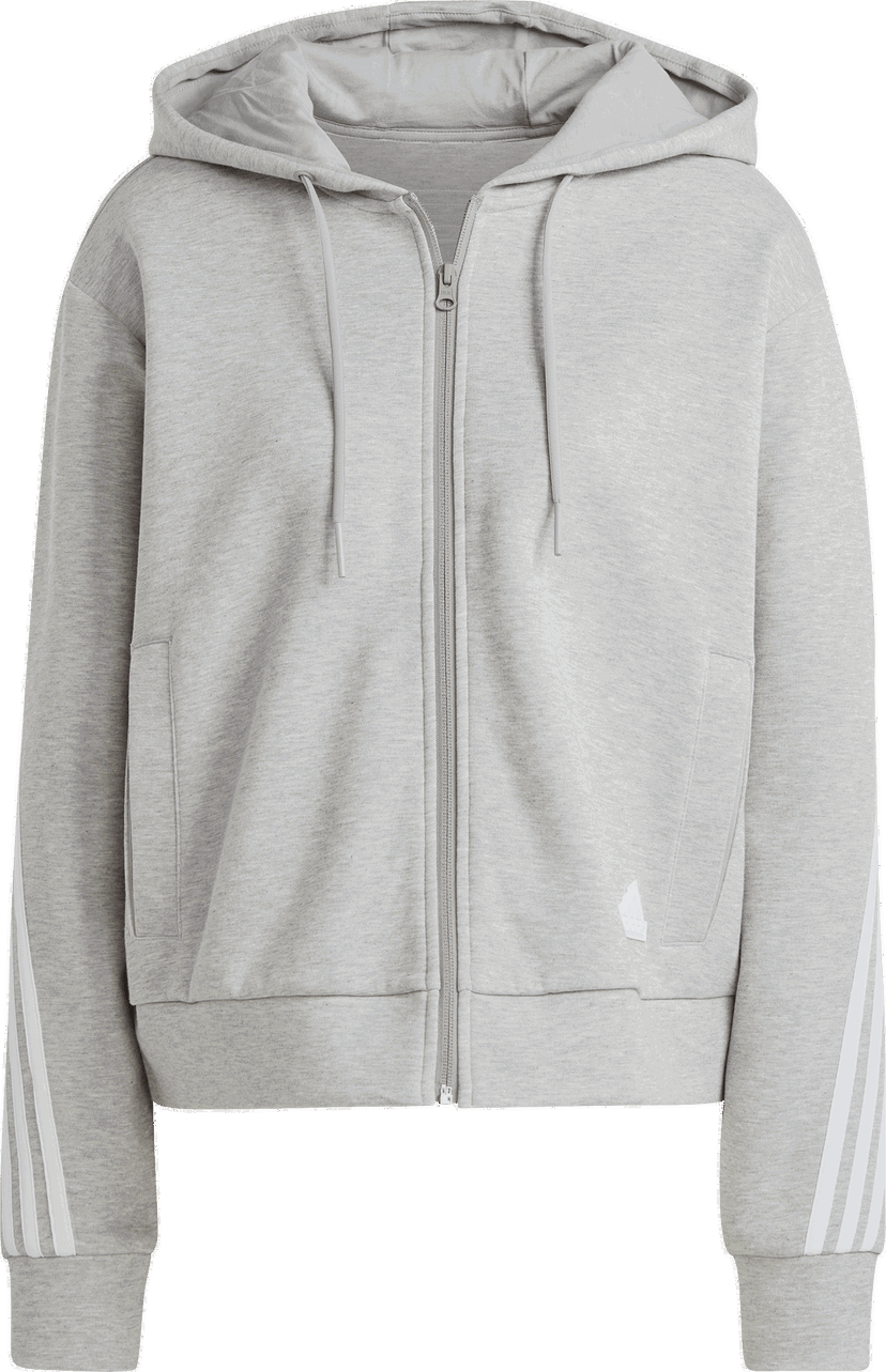 Sweatshirt adidas Performance Future Icons Cropped Hoodie Grå | ib8511
