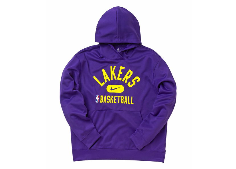 Sweatshirt Nike Los Angeles Spotlight Basketball Dri-Fit Hoodie Lilla | DB0904-504