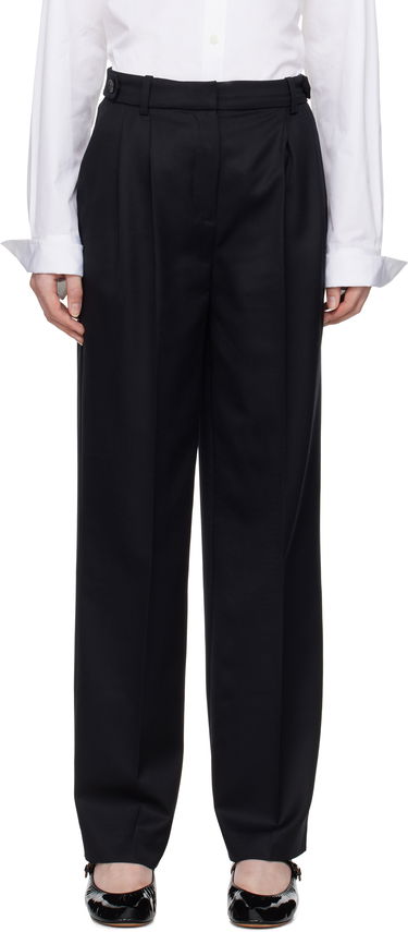 Bukser A.P.C. A.P.C. Joseon Pleated Trousers Sort | WOAPO-F08475, 0