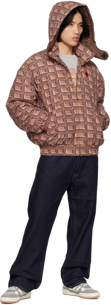 Puffer jakke BBC IceCream ICECREAM Chocolate Bomber Jacket Brun | IC22404, 3