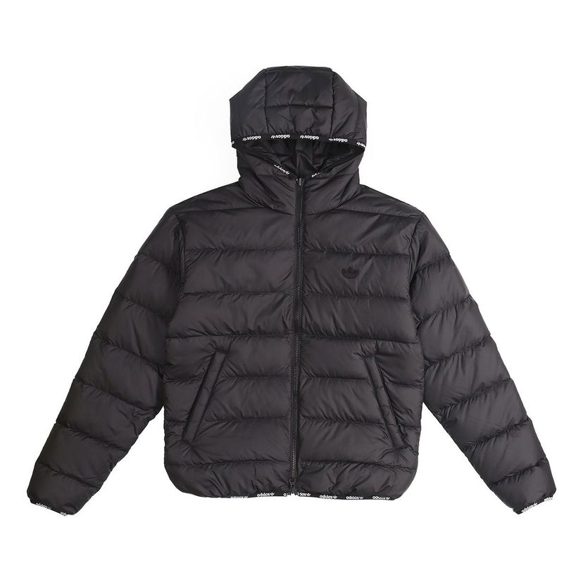 Puffer jakke adidas Originals Originals Reversible Down Jacket Sort | GE1282
